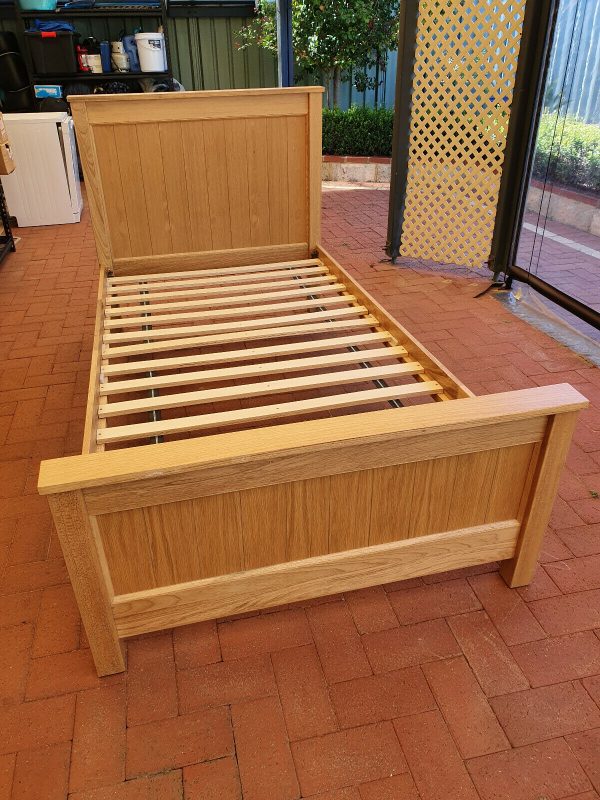 Wooden King Single Bed Frame